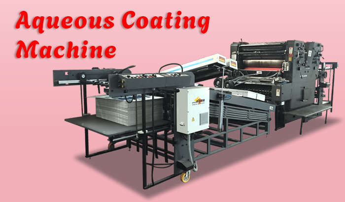 aqueous coating machine