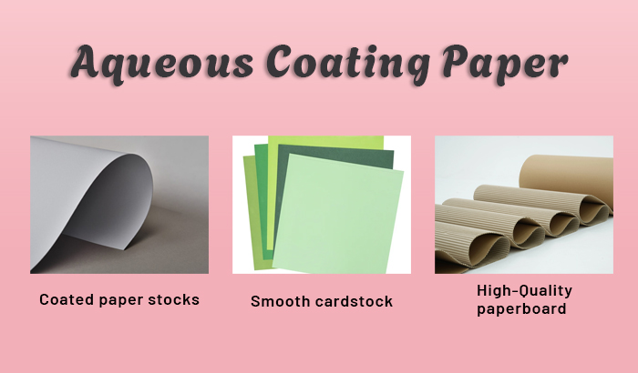 aqueous coating paper