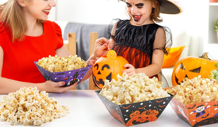 popcorn buckets for a halloween