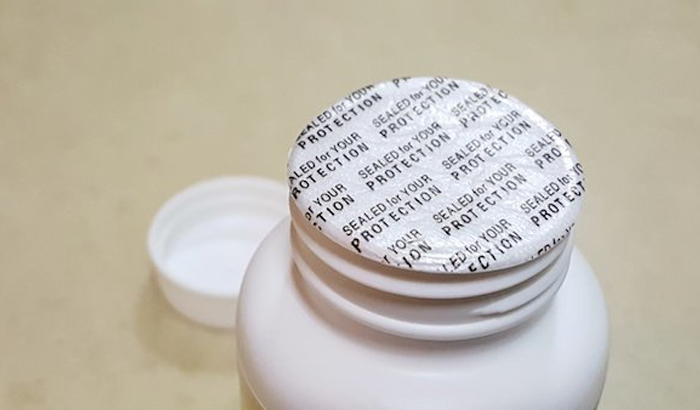 tamper evident sealed bottles