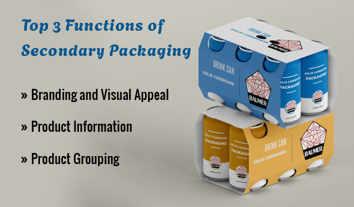 top 3 functions of secondary packaging
