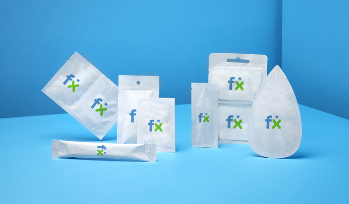 unit dose sachets and pouch packaging