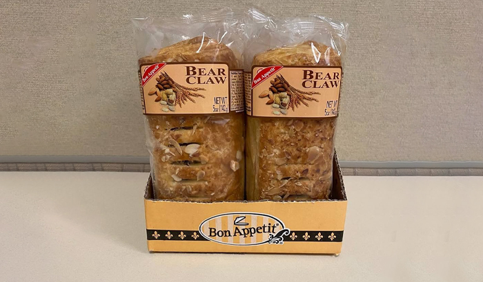 what is bear claw donut