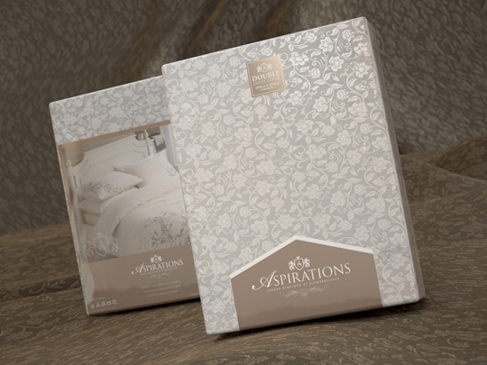 bed sheet packaging