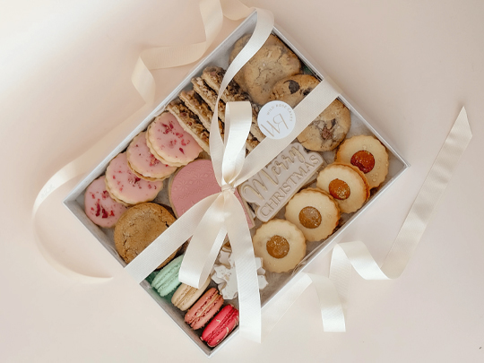 boxes for christmas cookies