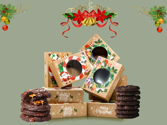 bulk christmas cookie boxes