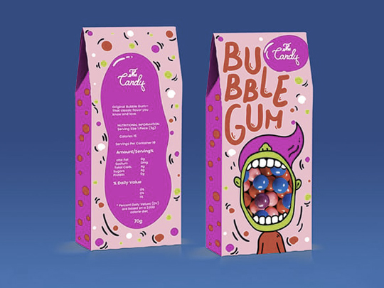 candy boxes with window