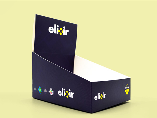 cardboard counter display boxes