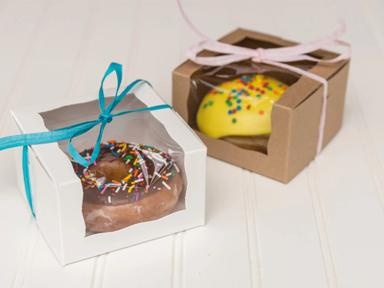 cardboard donut boxes