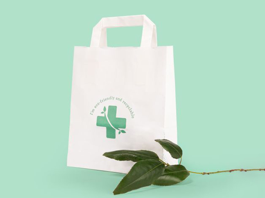 cheap pharmacy paper bags