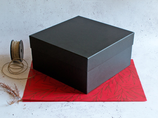 chipboard gift boxes