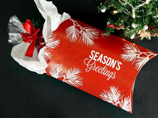 christmas pillow boxes
