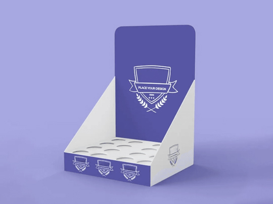 corrugated cardboard display boxes