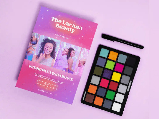 cosmetic eye shadow boxes