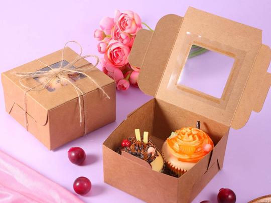 custom bakery boxes with window