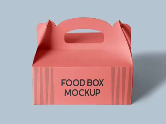 custom cardboard box with handle