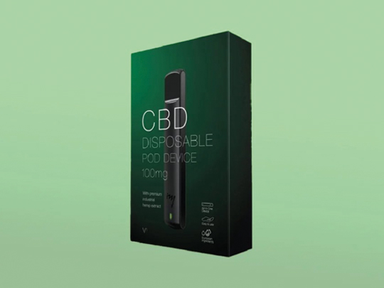 custom cbd pod boxes
