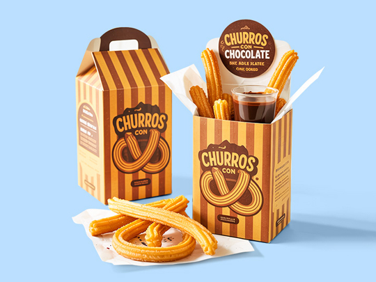 custom churros boxes