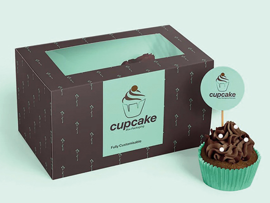 custom cupcake boxes