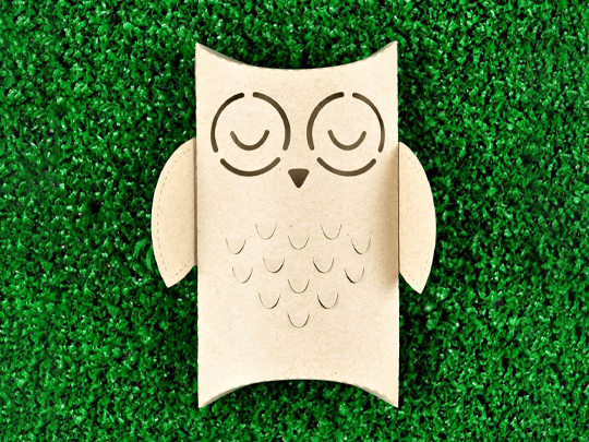 custom die cut pillow boxes