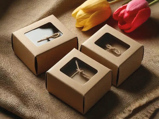 custom kraft window boxes