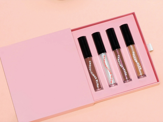 custom lip gloss boxes