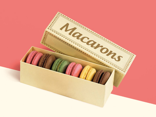 custom macaron boxes