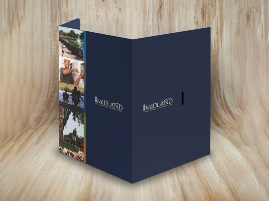 custom mini folders wholesale