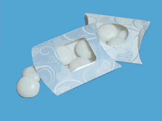 custom pillow boxes with window