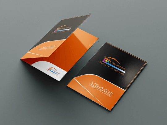 custom pocket folders no minimum