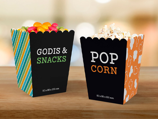 custom popcorn bucket printing