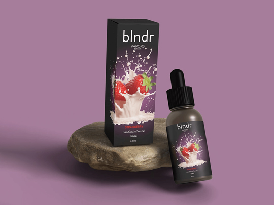 custom printed 60 ml eliquid boxes