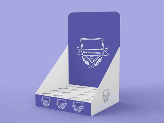 custom printed counter display boxes