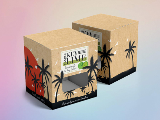 custom printed kraft window boxes