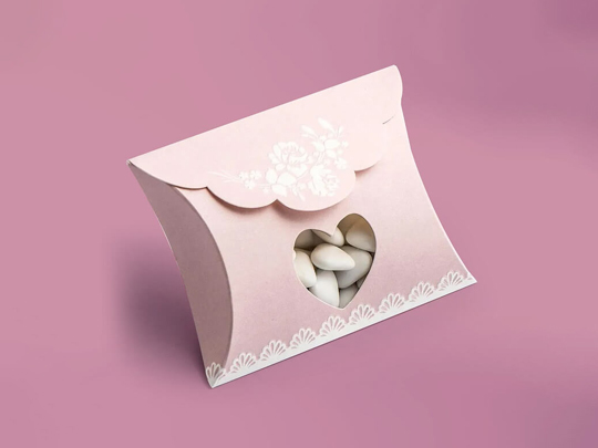 die cut pillow boxes wholesale