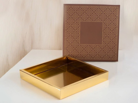 gold foil boxes