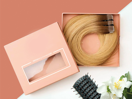 hair extension packaging