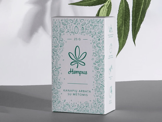 hemp flour box printing