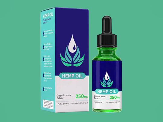 hemp oil boxes