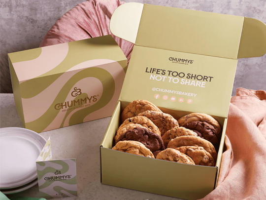 holiday cookie boxes