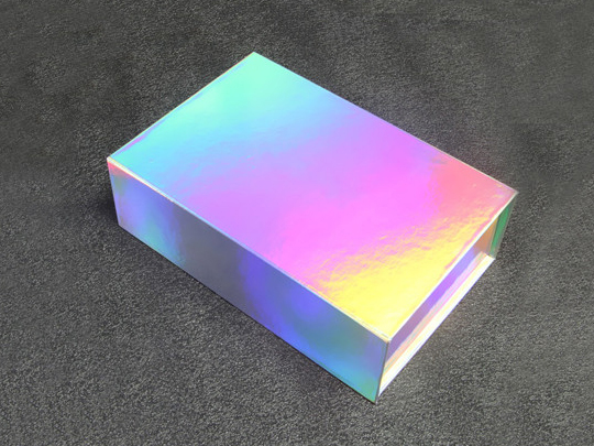holographic card stock boxes wholesale