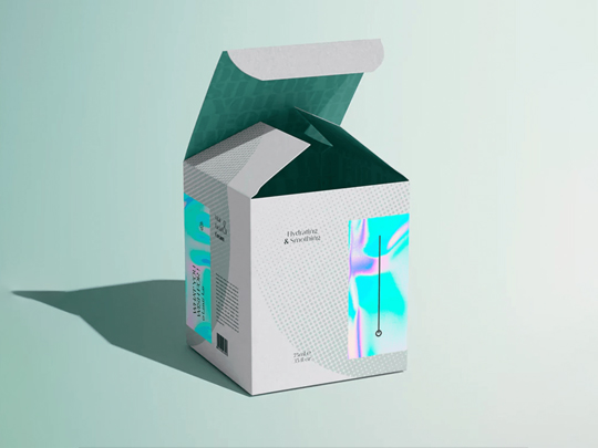 holographic packaging boxes