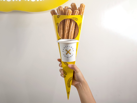 kraft churros packaging
