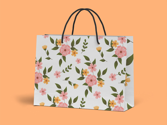 personalized paper shopping bags