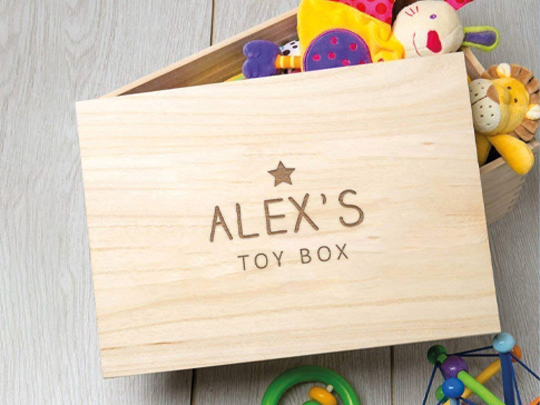 personalized toy boxes