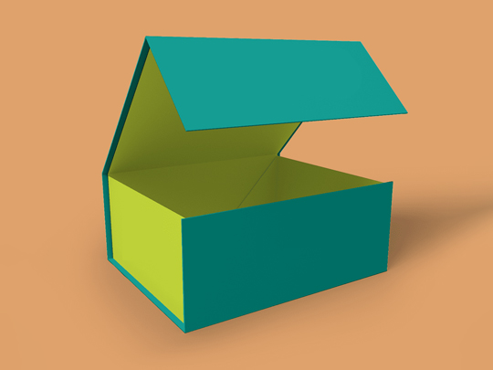 printed collapsible rigid boxes