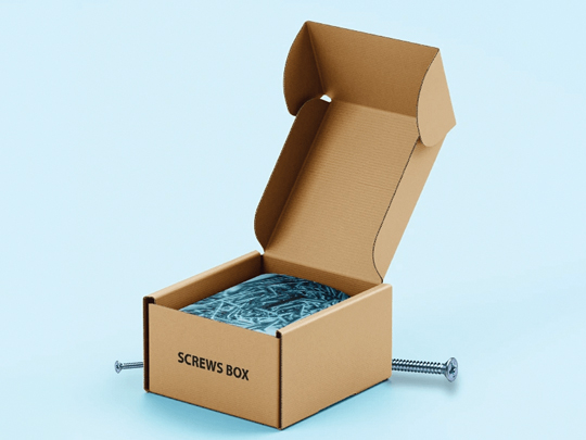 printed hardware packaging