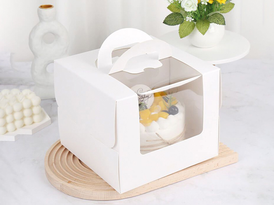 window cake boxes